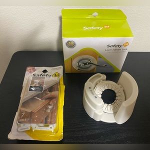 A few Safety 1st Baby Lever Handle Lock and cupboard locks